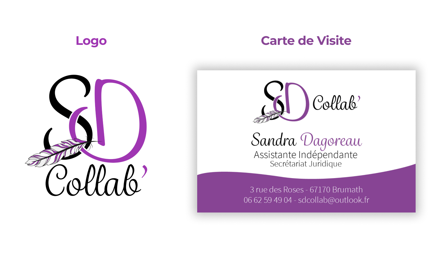 Logo & Carte de visite SD Collab'